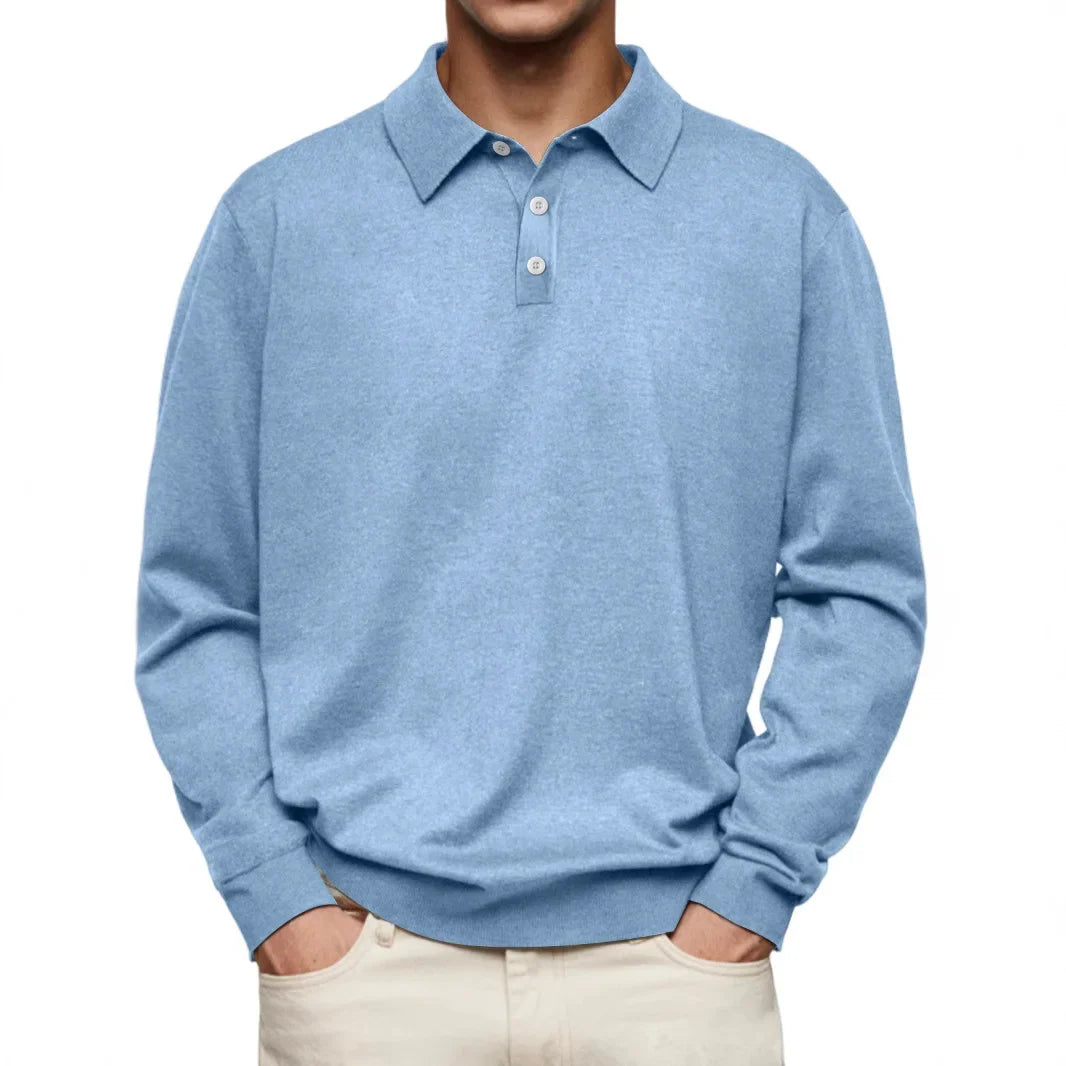 Beeckhoven™ | Casual Poloshirt met Lange Mouwen