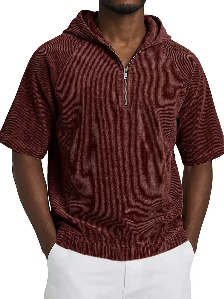 Beeckhoven™ | Corduroy Mannen Shirt Met Capuchon