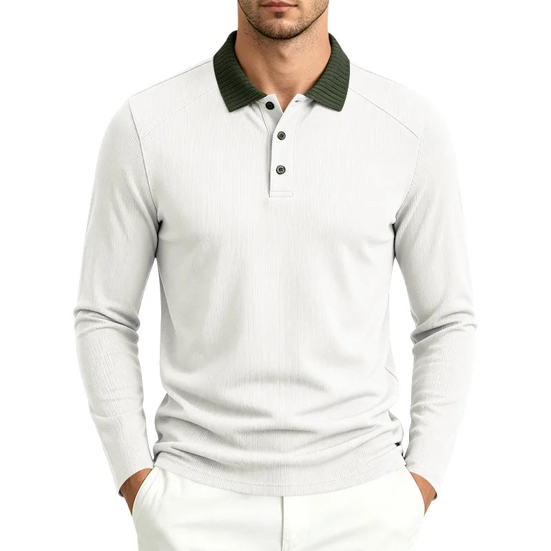 Beeckhoven™ | Casual Poloshirt Met Lange Mouwen