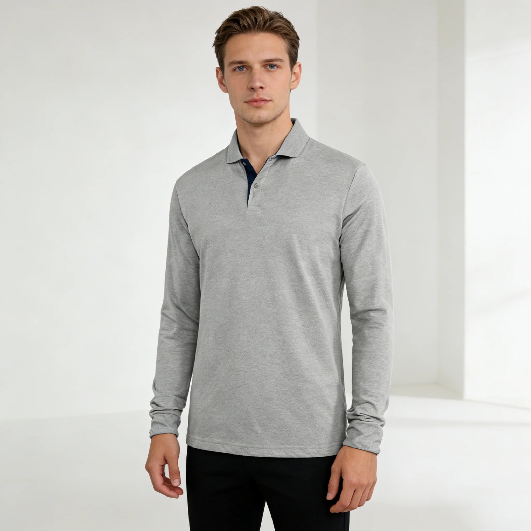 Beeckhoven™ |  Katoenen Longsleeve T-shirt