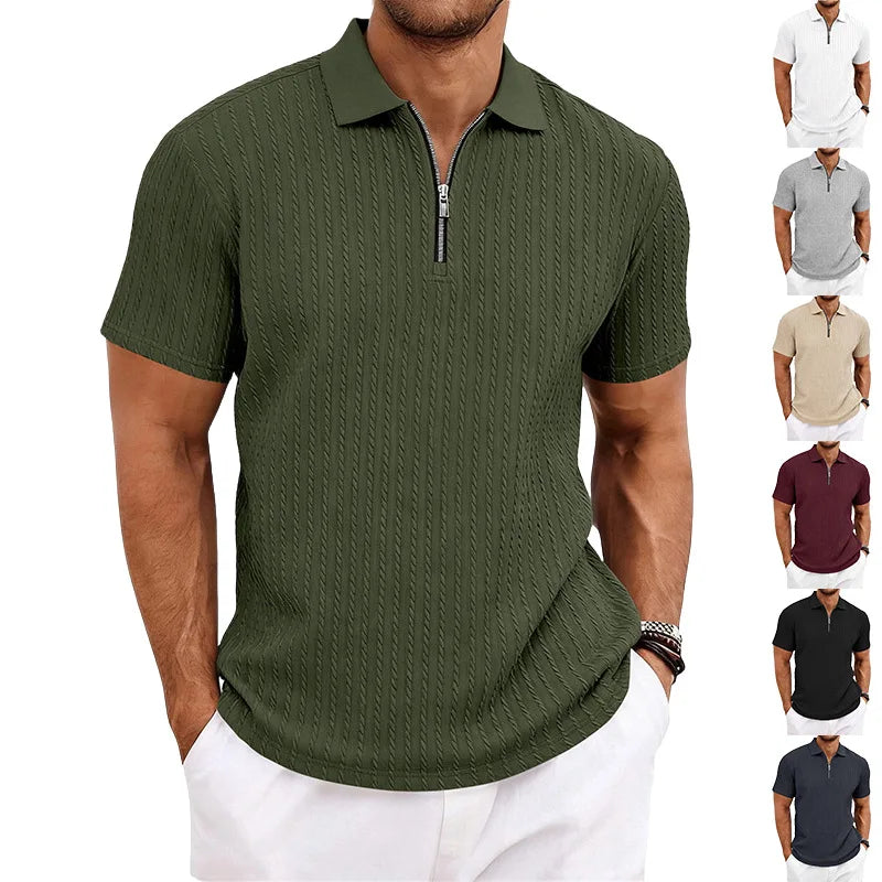 Beeckhoven™ | Moderne Zomer Polo Met Rits