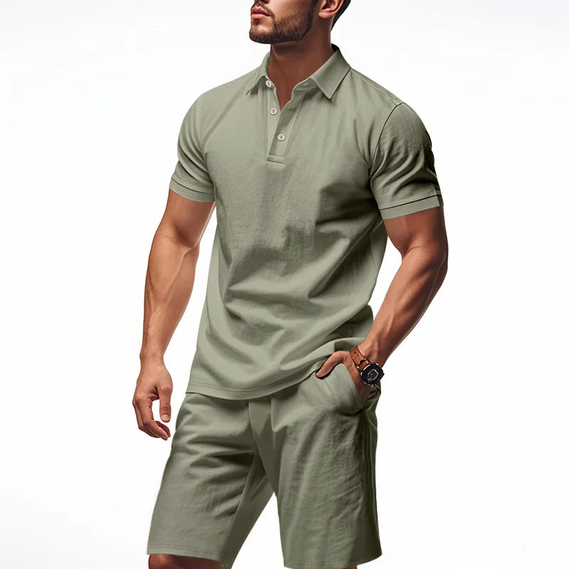 Beeckhoven™ | Linnen Zomer Poloset