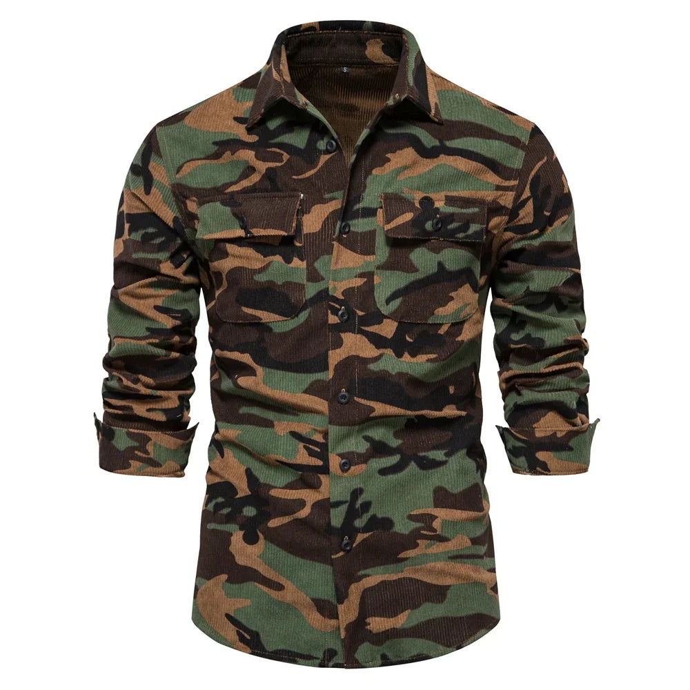 Beeckhoven™ | Corduroy Shirt Met Lange Mouwen
