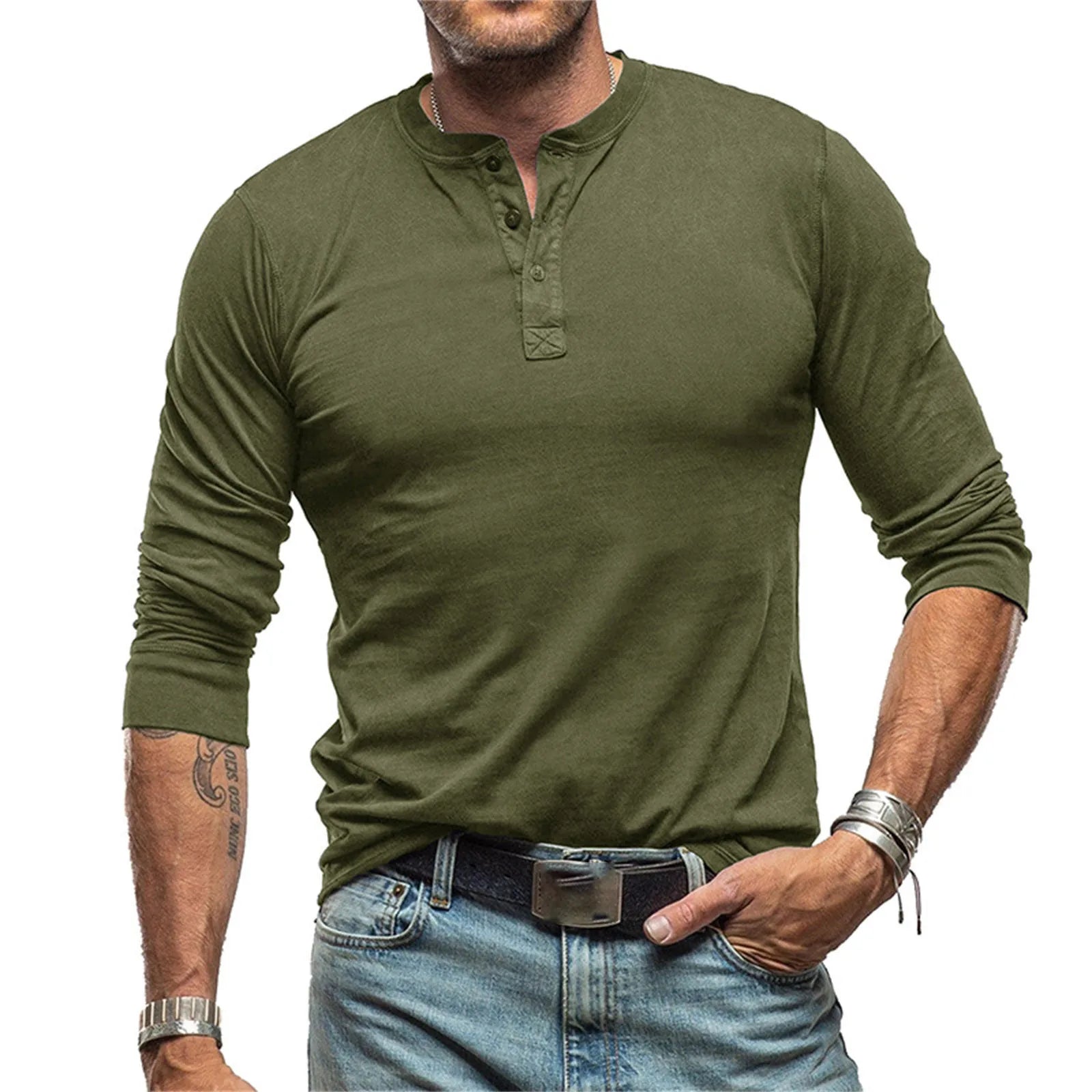 Beeckhoven™ | Stoer T-Shirt Met Lange Mouwen