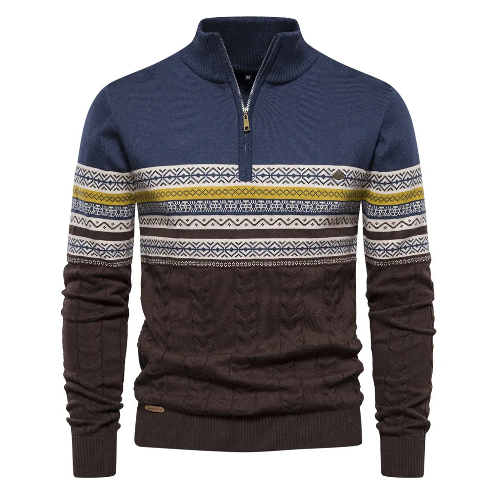 Dirk™ | Luxe Trui Met Rits