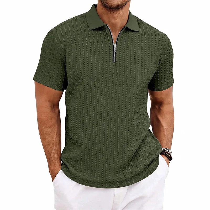 Beeckhoven™ | Moderne Zomer Polo Met Rits