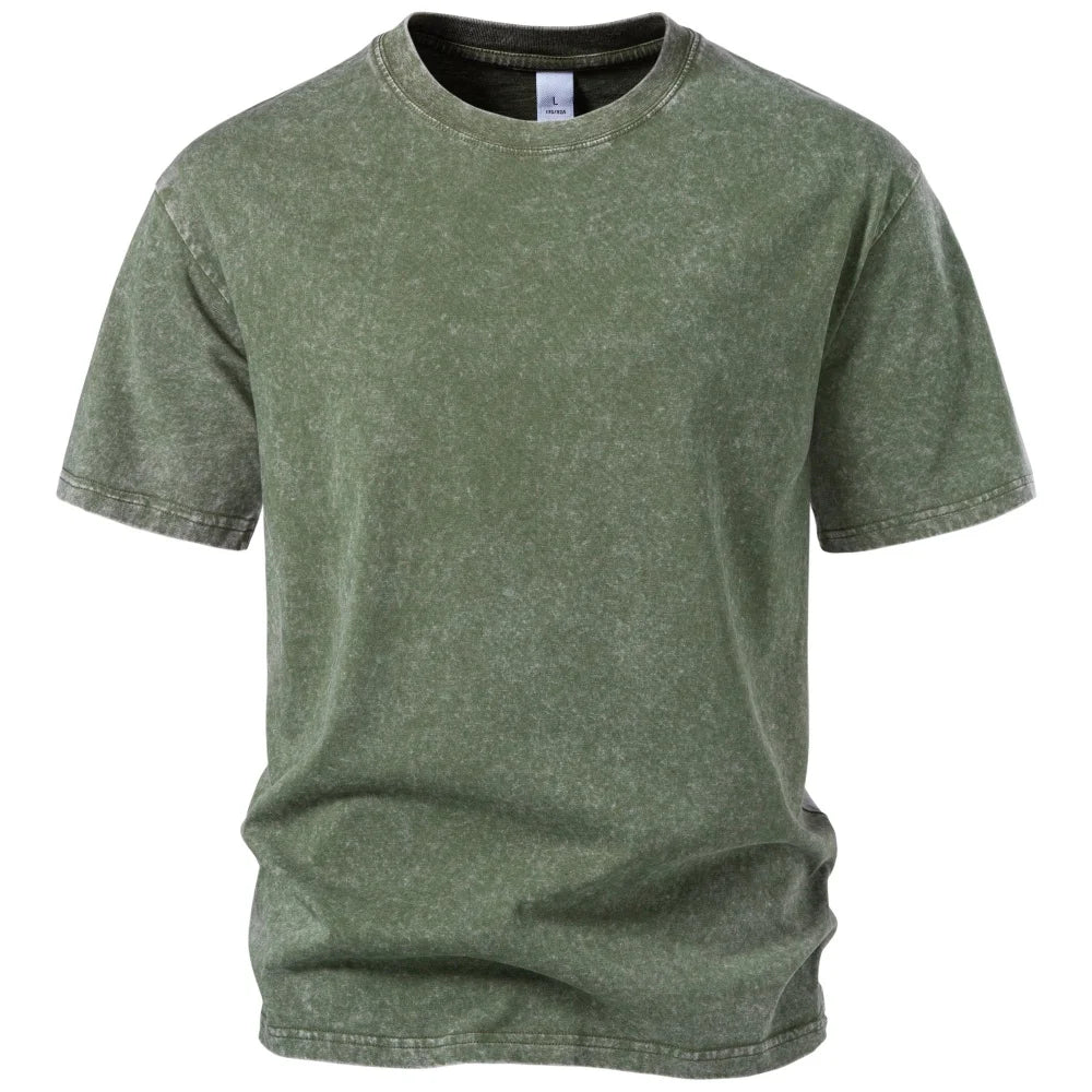 Beeckhoven™ | 100% Katoen Vintage Gewassen T-Shirt