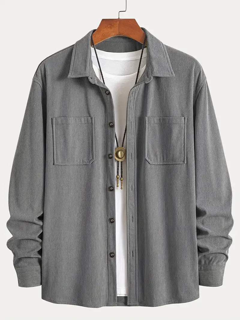 Beeckhoven™ | Corduroy Shirt Met Lange Mouwen