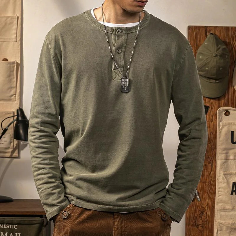 Beeckhoven™ | Vintage Shirt Met Lange Mouwen