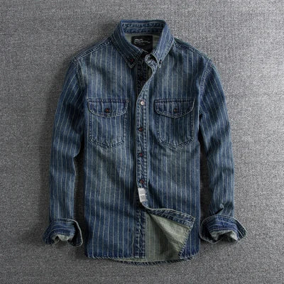 Beeckhoven™ | Retro Denim Overhemd
