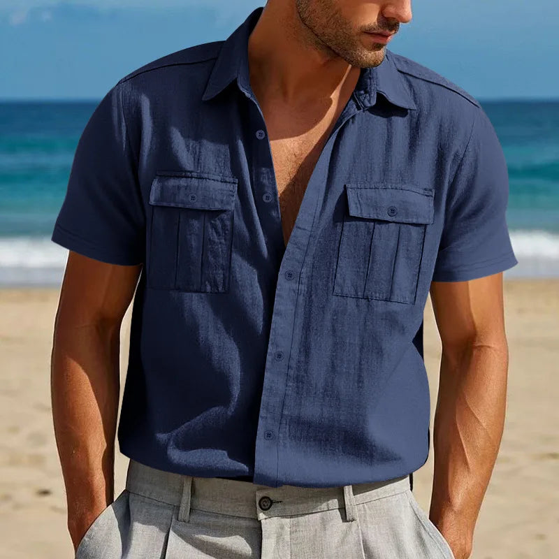 Beeckhoven™ | Linnen Outdoor Zomershirt