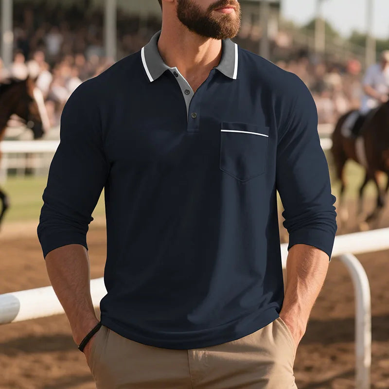Beeckhoven™ | Stijlvol Poloshirt Met Lange Mouwen