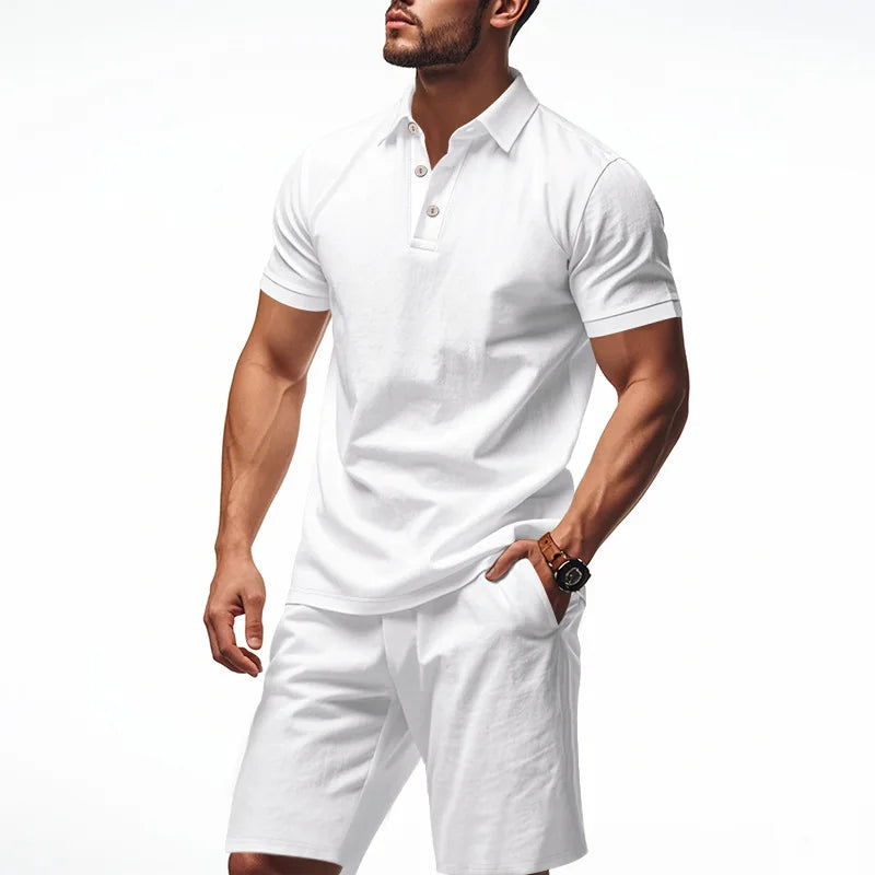 Beeckhoven™ | Linnen Zomer Poloset