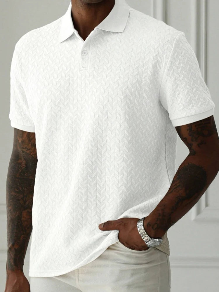 Beeckhoven™ | Casual Getextureerde Polo