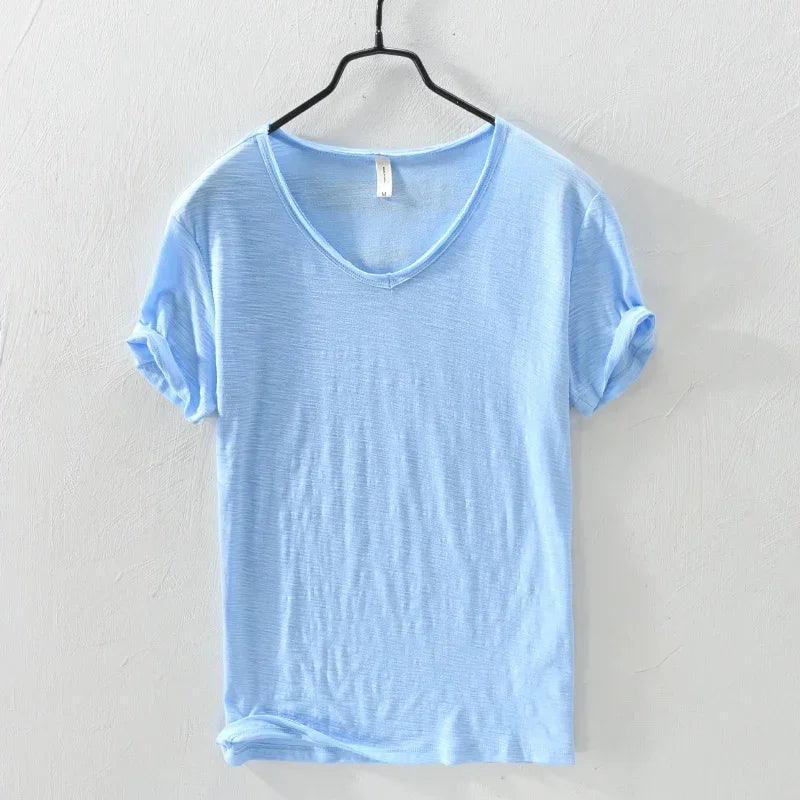 Beeckhoven™ | Casual 100% Katoen Heren T-Shirt