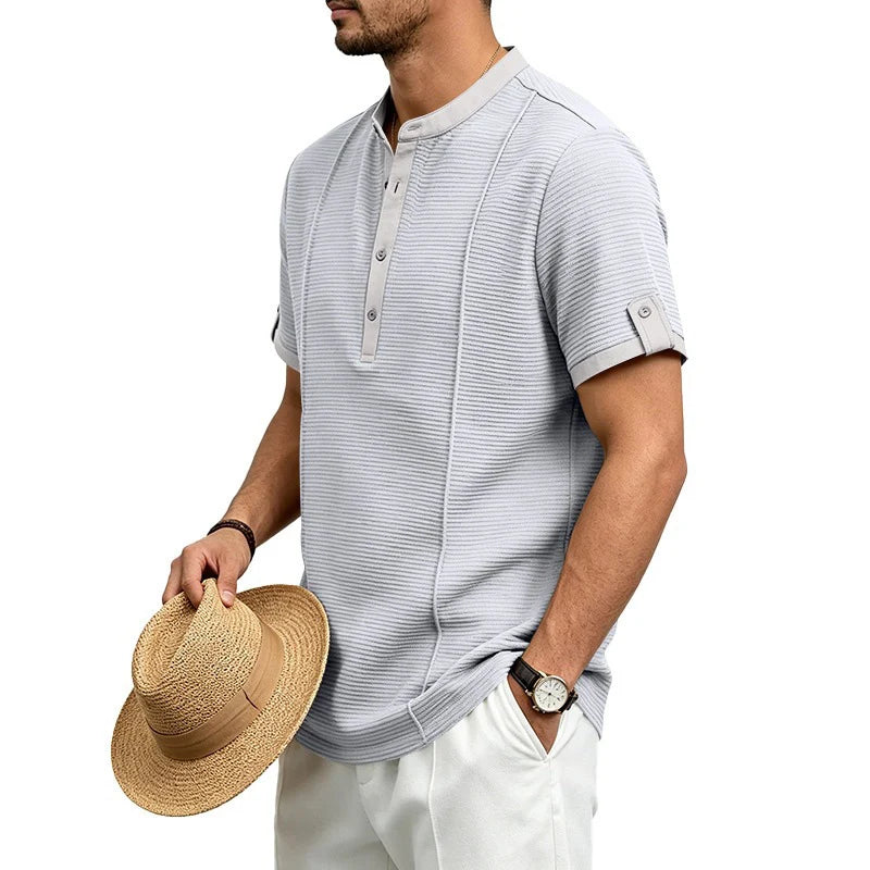 Beeckhoven™ | Comfortabel & Tijdloos Henley Shirt