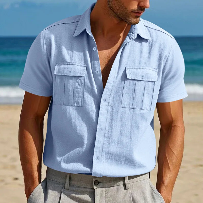 Beeckhoven™ | Linnen Outdoor Zomershirt