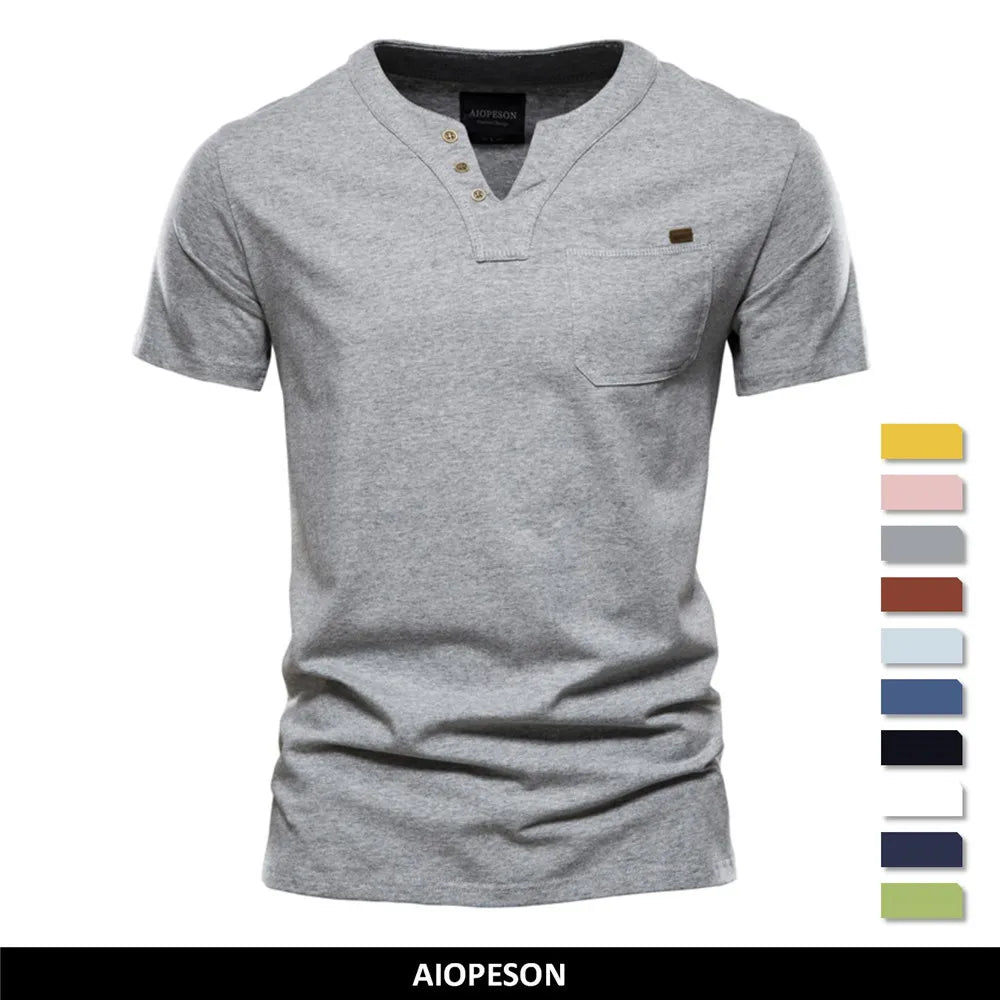 Beeckhoven™ | Casual Katoenen Heren T-shirt
