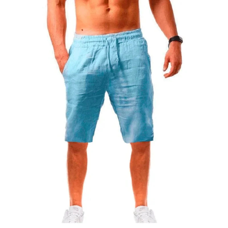 Beeckhoven™ | Casual Linnen Zomershort voor Heren