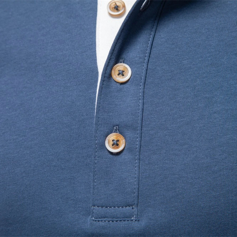 Beeckhoven™ | Henley Heren  Shirt Met Lange Mouwen