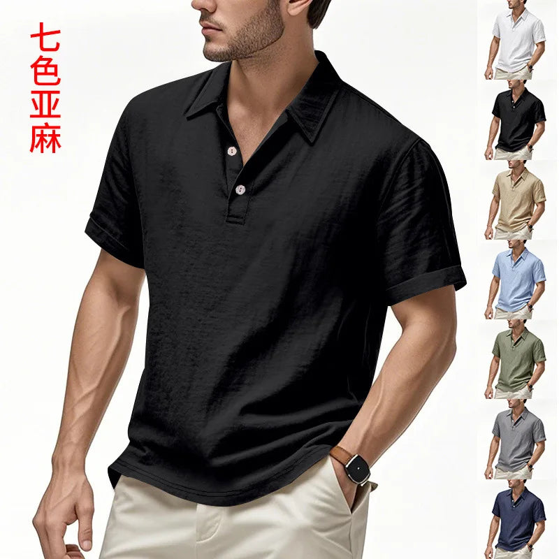 Beeckhoven™ | Casual Linnen Poloshirt