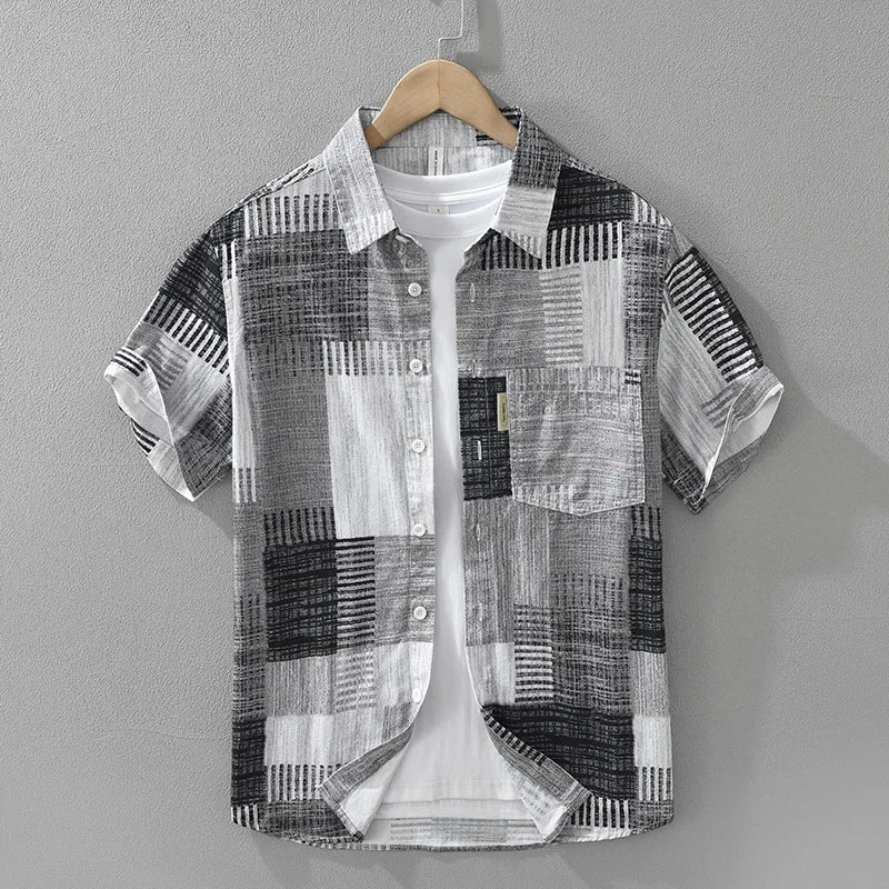 Beeckhoven™ | Kleurrijke Patchwork Blouse