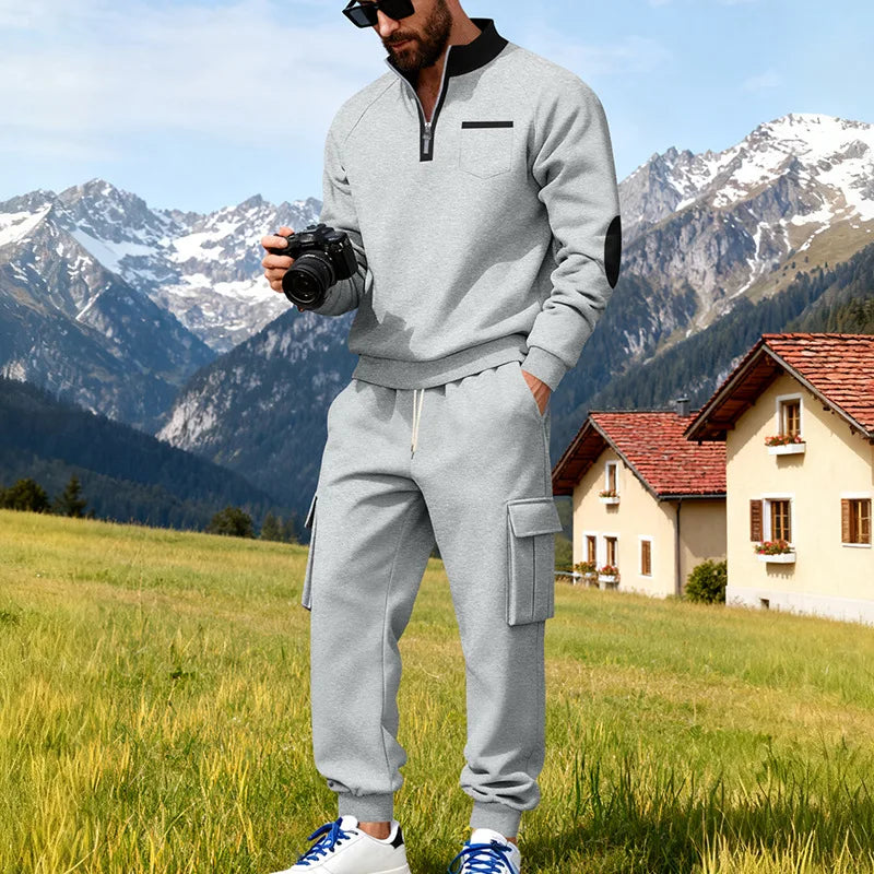 Beeckhoven™ | Fleece Sweatshirt + Joggerbroek Winterset