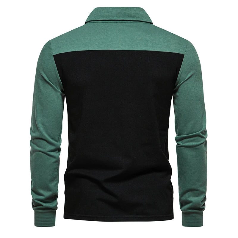 Beeckhoven™ |  Casual Polo Met Lange Mouwen