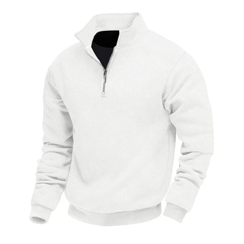 Beeckhoven™ | Casual Heren Trui Met Visgraatdesign