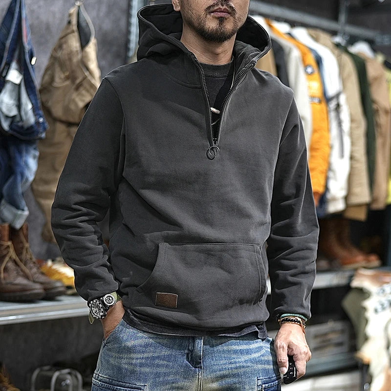 Beeckhoven™ | Fleece Gevoerde Vintage Hoodie