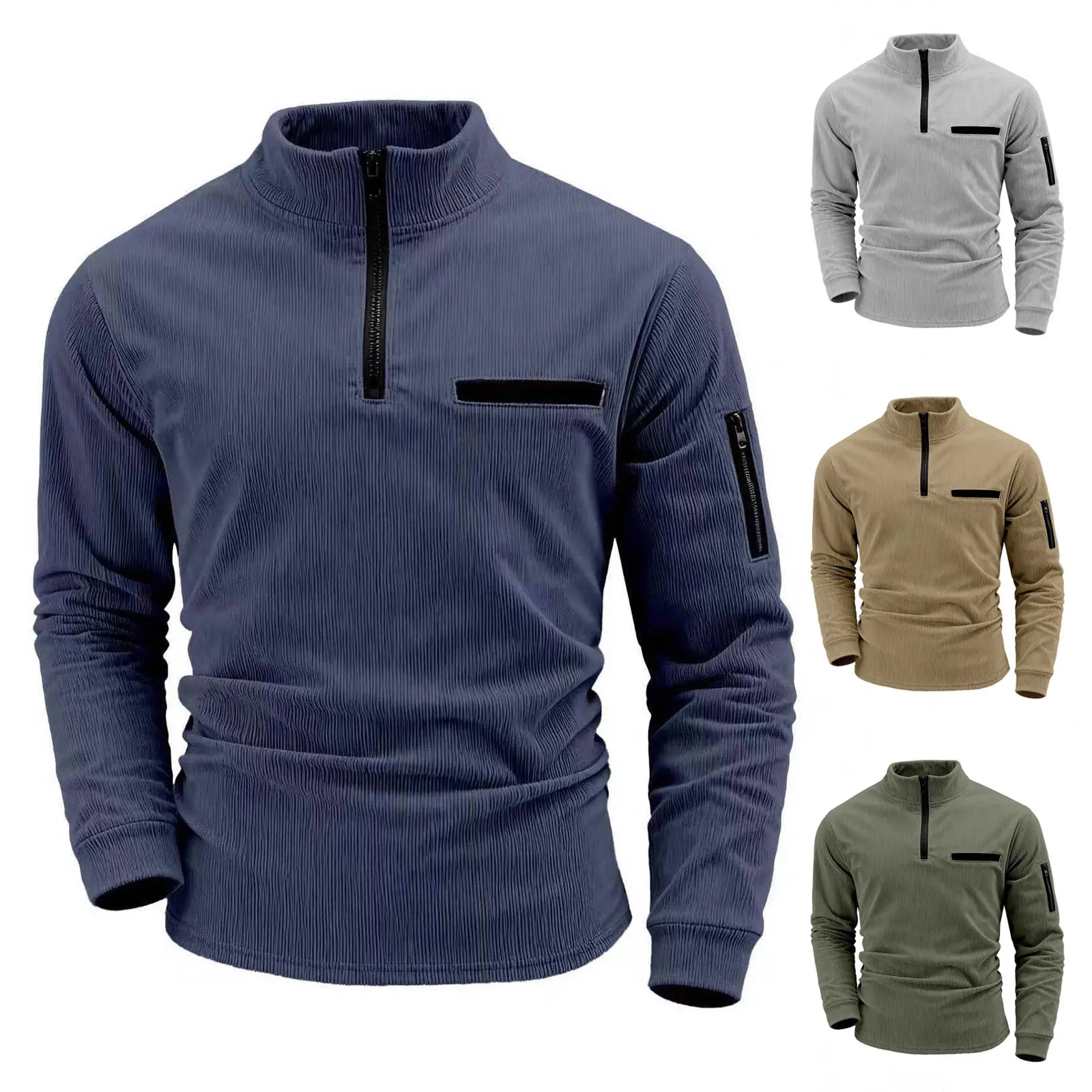 Beeckhoven™ | Corduroy Fleece Sweatshirt