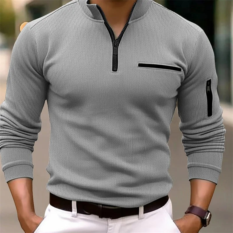Beeckhoven™ | Outdoor Longsleeve met Halve Rits