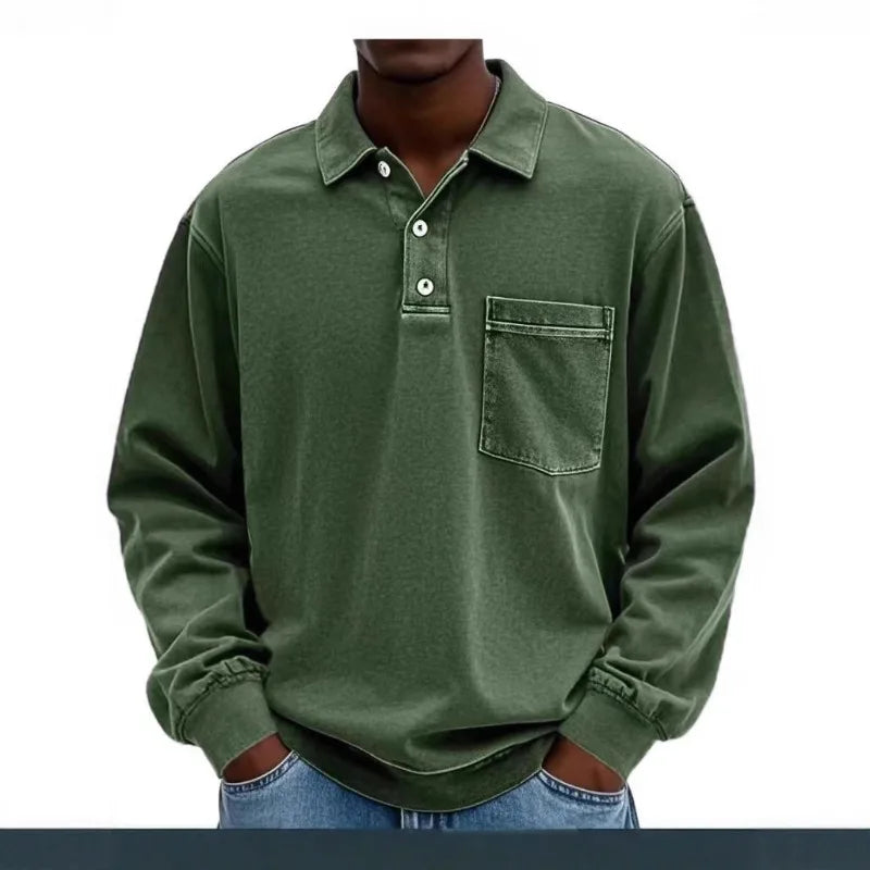 Beeckhoven™ | Casual Poloshirt Met Lange Mouwen