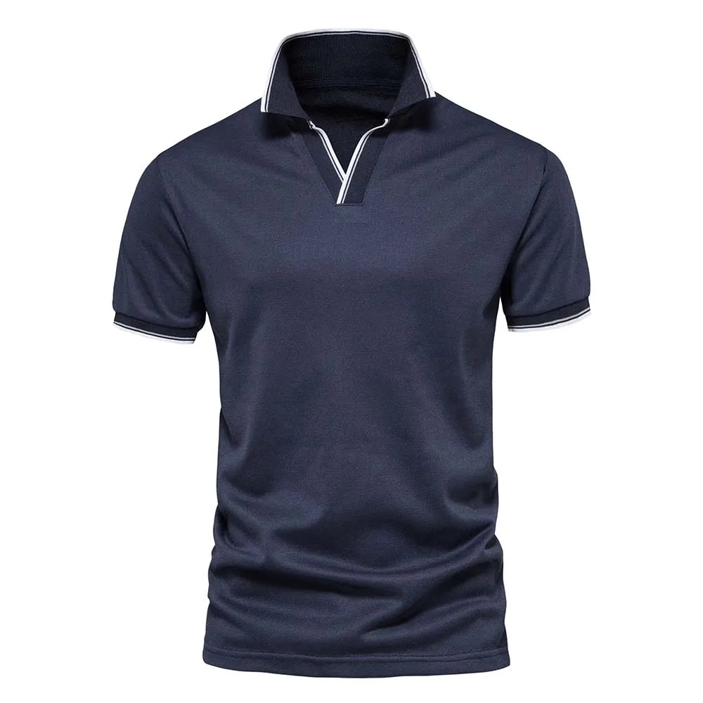 Beeckhoven™ | Heren Polo Met V-hals