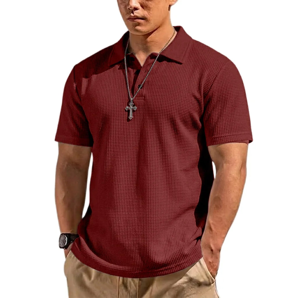 Beeckhoven™ | Zomer Heren Poloshirt Met Korte Mouwen