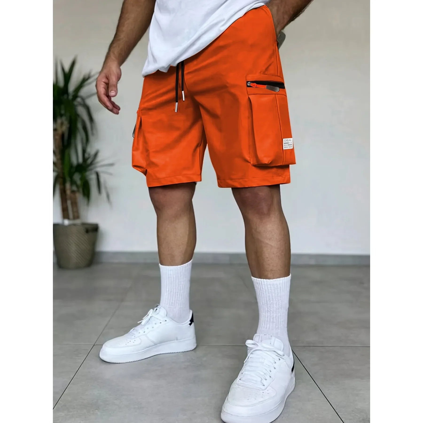 Beeckhoven™ | Cargo Stretch Jogger Short voor Heren