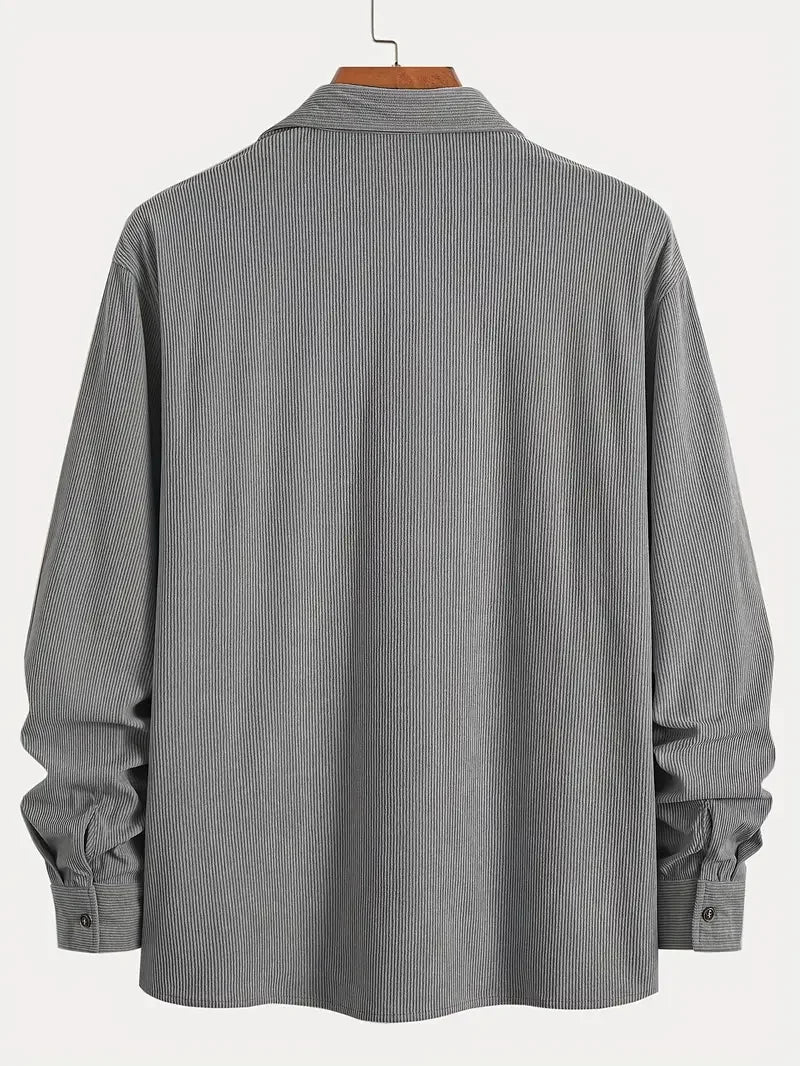 Beeckhoven™ | Corduroy Shirt Met Lange Mouwen
