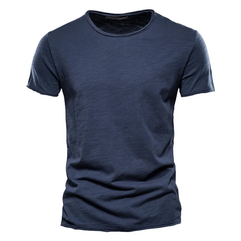 Beeckhoven™ | Katoenen Zomershirt Met Ronde Hals