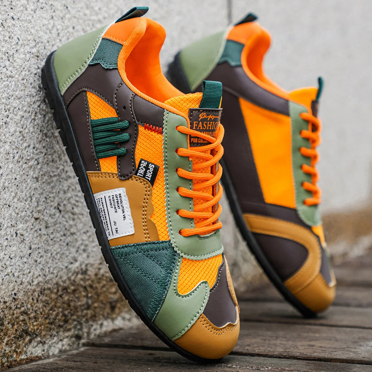 Beeckhoven™ | Kleurrijke Retro Sneakers