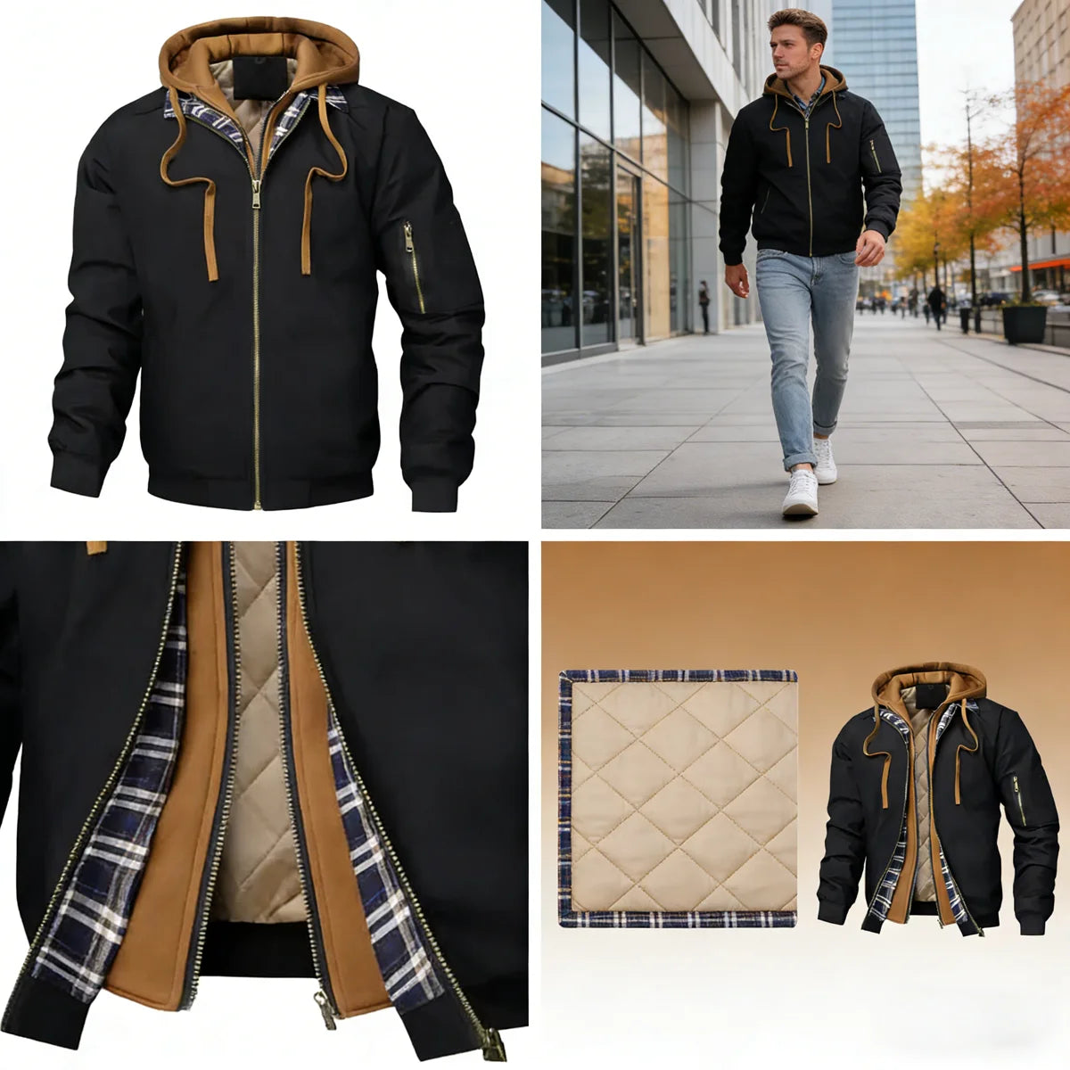 Beeckhoven™ | Warme Outdoor Jas met Capuchon
