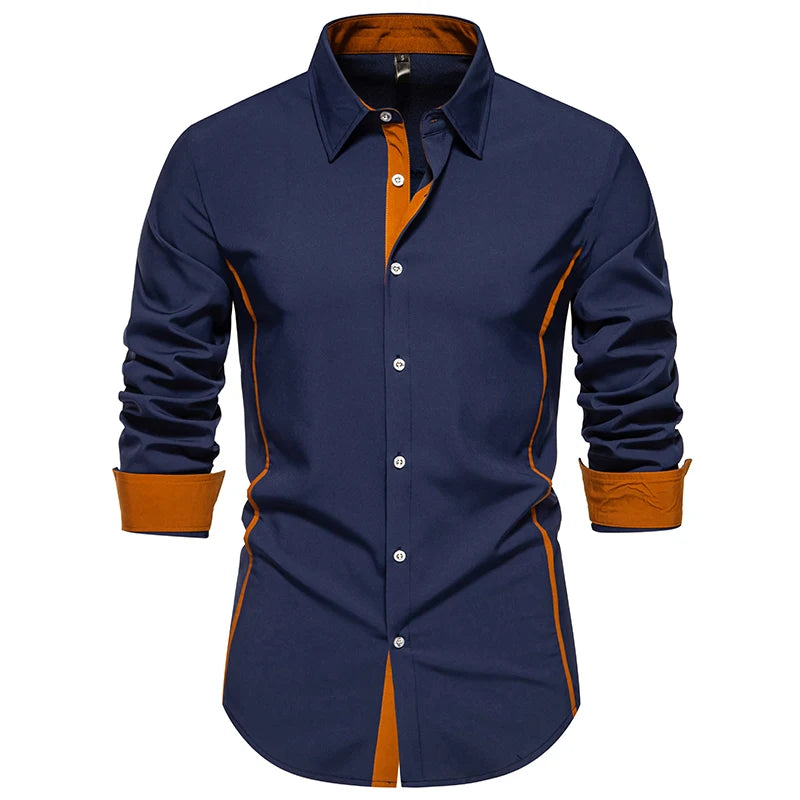 Beeckhoven™ | Casual Overhemd met Contrastdetails
