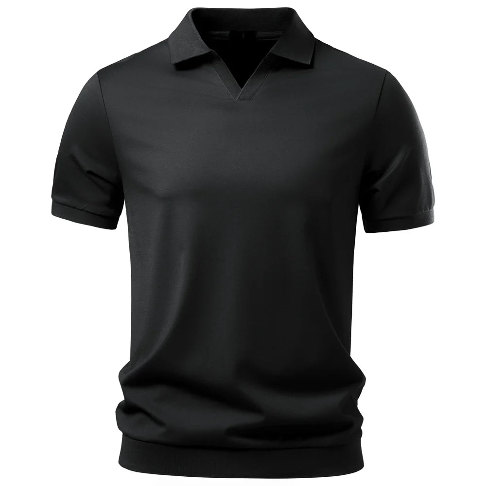 Beeckhoven™ | Ademend Poloshirt Met V-Hals