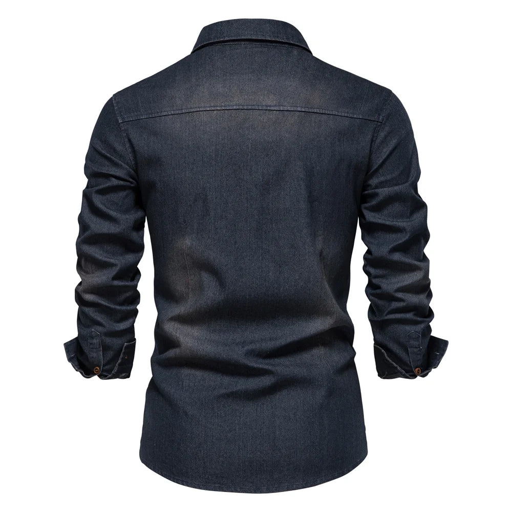 Beeckhoven™ | Elastische Denim Blouse