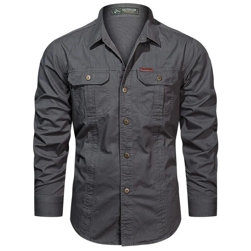 Beeckhoven™ | Katoenen Shirt Met Lange Mouwen