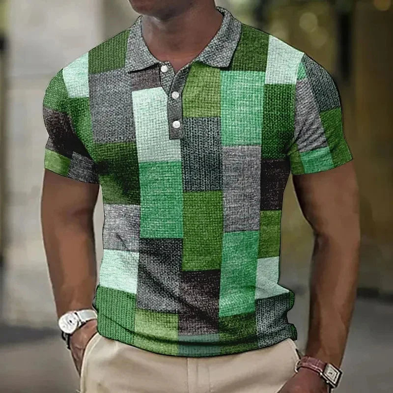 Beeckhoven ™ | Stijlvol Poloshirt Met Ruitjesprint