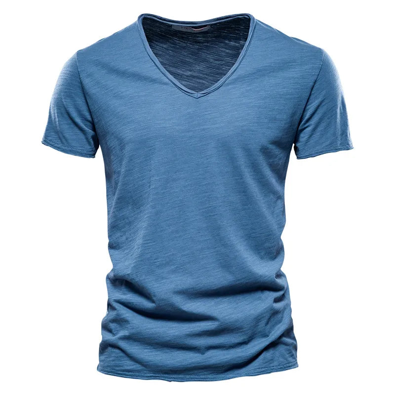 Beeckhoven™ | Katoenen Zomershirt Met Ronde Hals