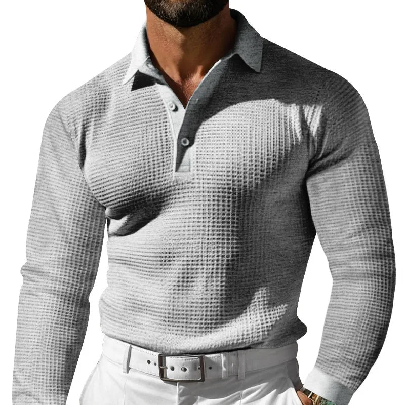 Beeckhoven™ | Ademend Poloshirt Met Lange Mouwen
