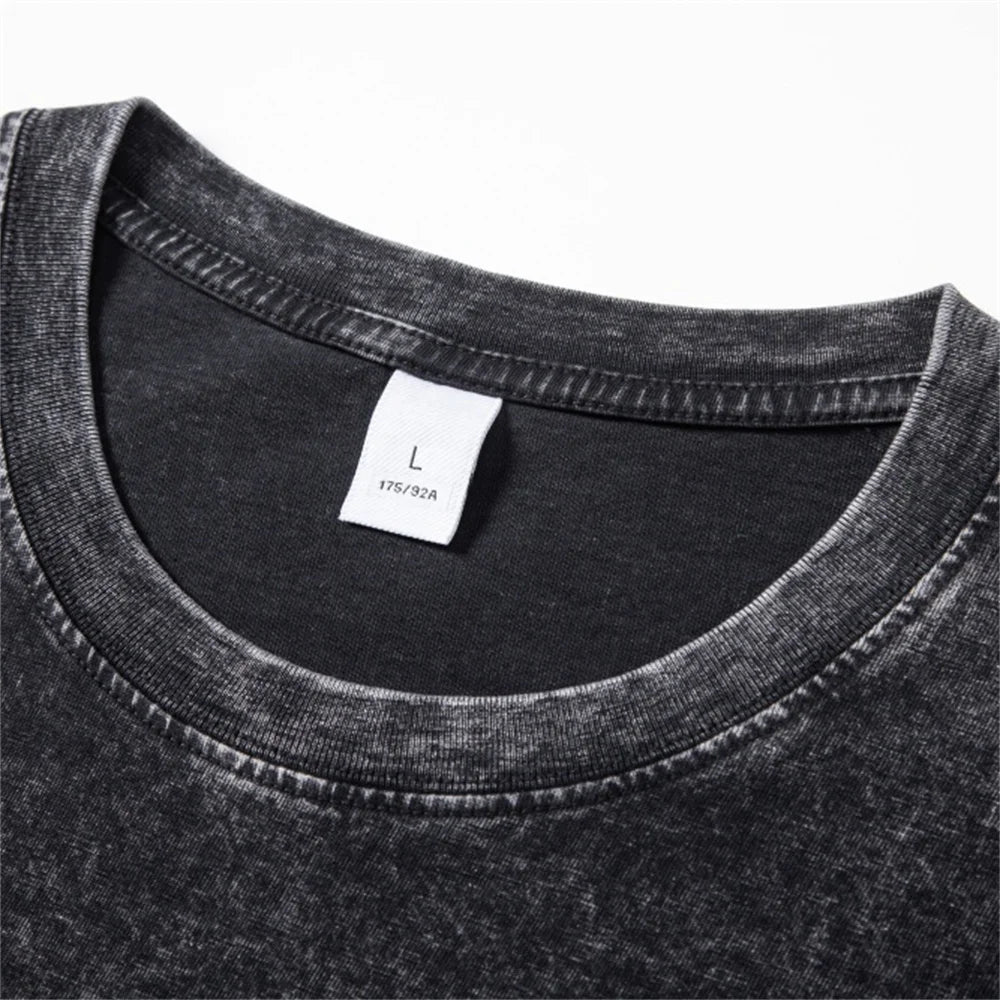 Beeckhoven™ | 100% Katoen Vintage Gewassen T-Shirt
