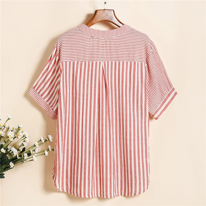 Beeckhoven™ | Comfortabele Katoenen Damesblouse
