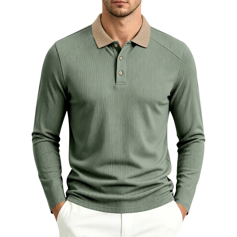 Beeckhoven™ | Casual Poloshirt Met Lange Mouwen